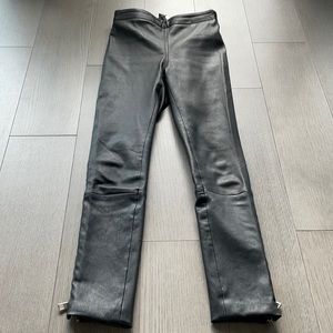 Nasty Gal Leather Pants XXS